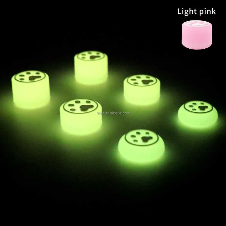 قطع من عصا التحكم المضيئة المصنوعة من السيليكون ,Silicone glow stick pieces