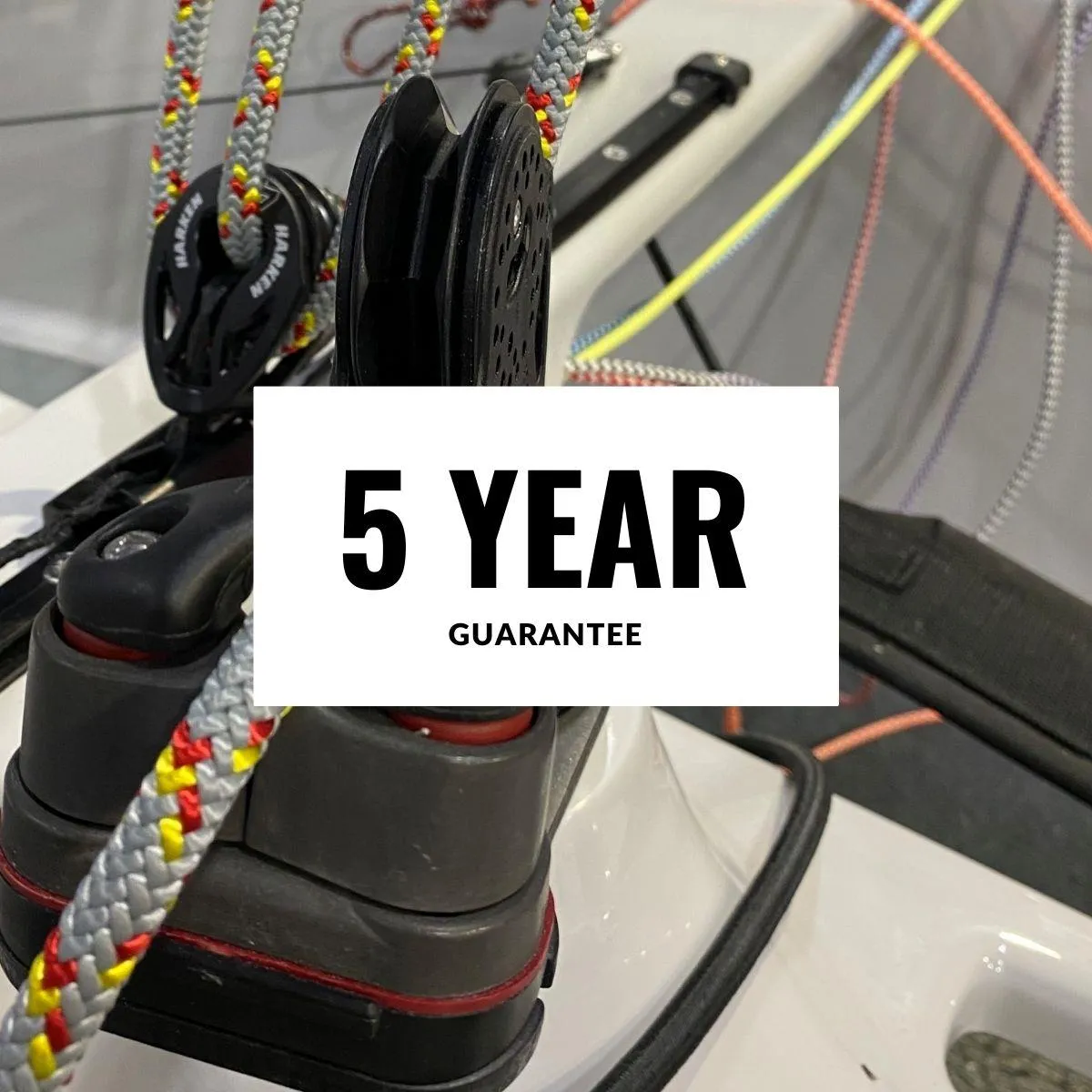 16mm Harken Double Block with Becket - 407