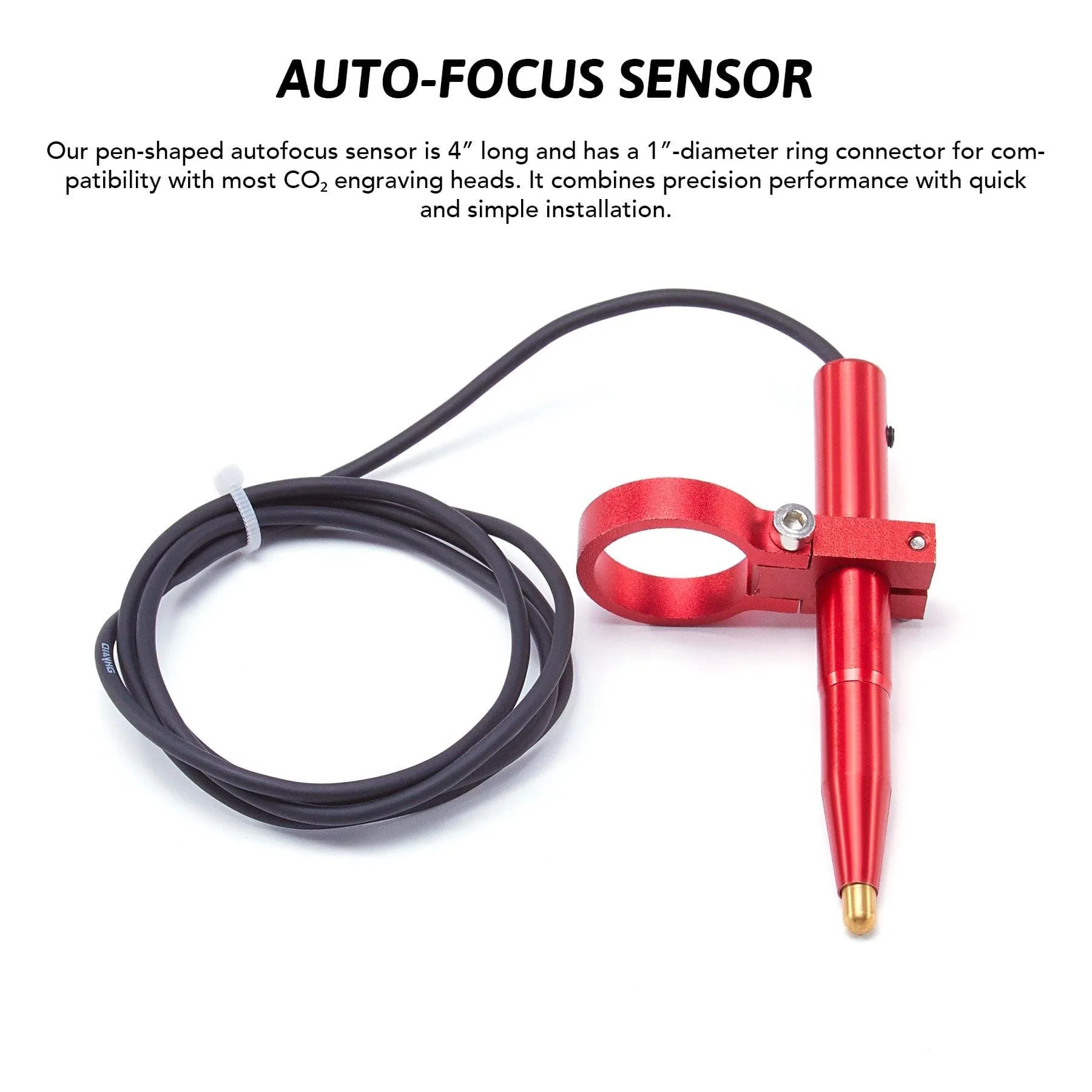 Autofocus Sensor Kit with Z-AXIS Motor for Laser Engraver Cutting Machines
