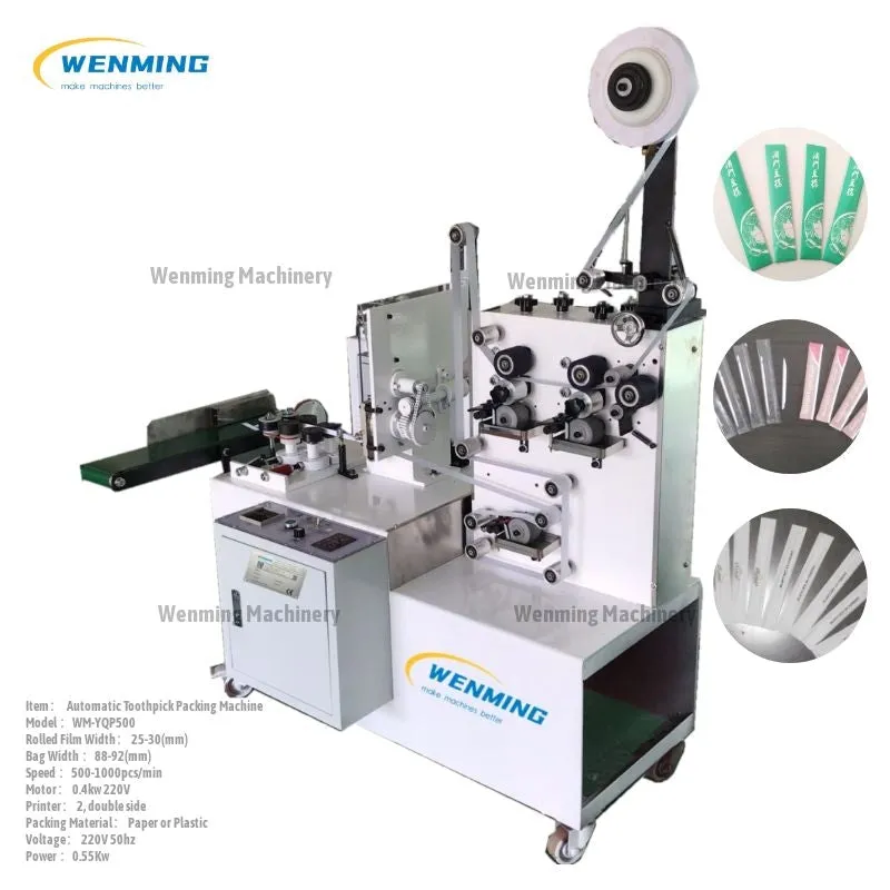 Automatic Packing Machine in Toothpick Making Automatic Machine