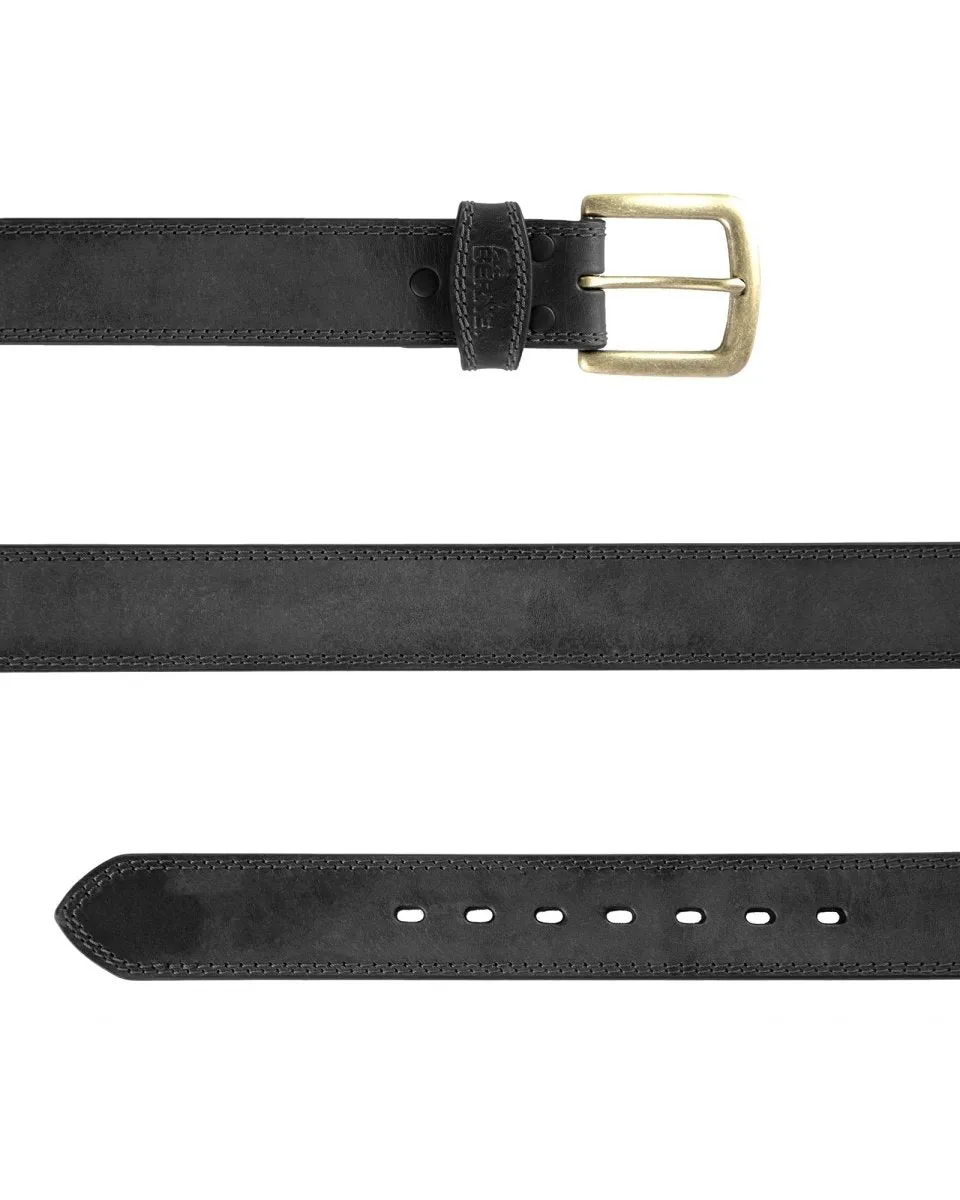 Berne Pull-Up Leather Belt