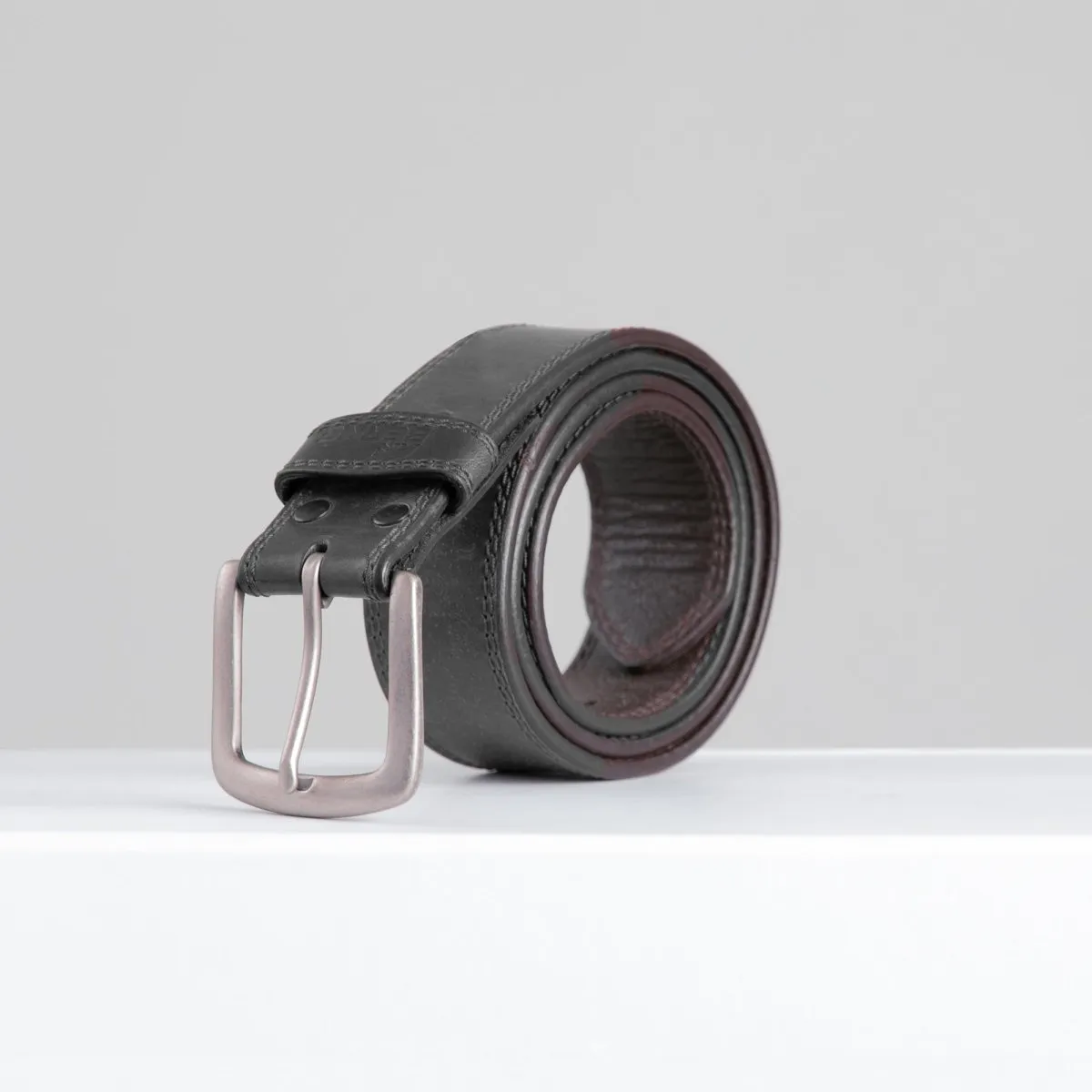 Berne Pull-Up Leather Belt