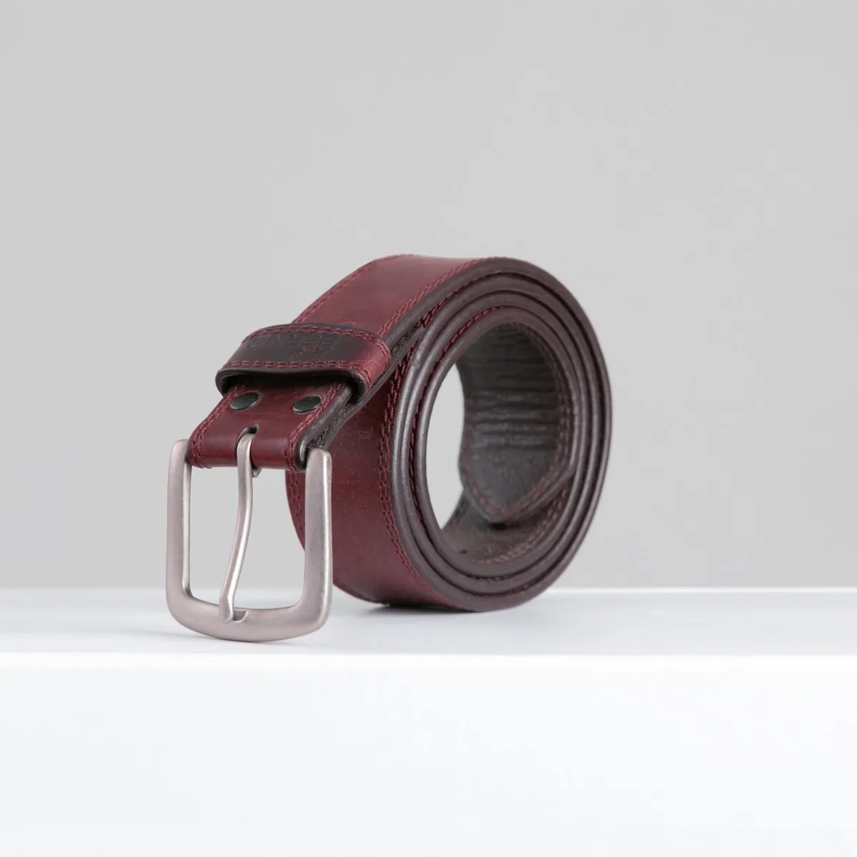 Berne Pull-Up Leather Belt