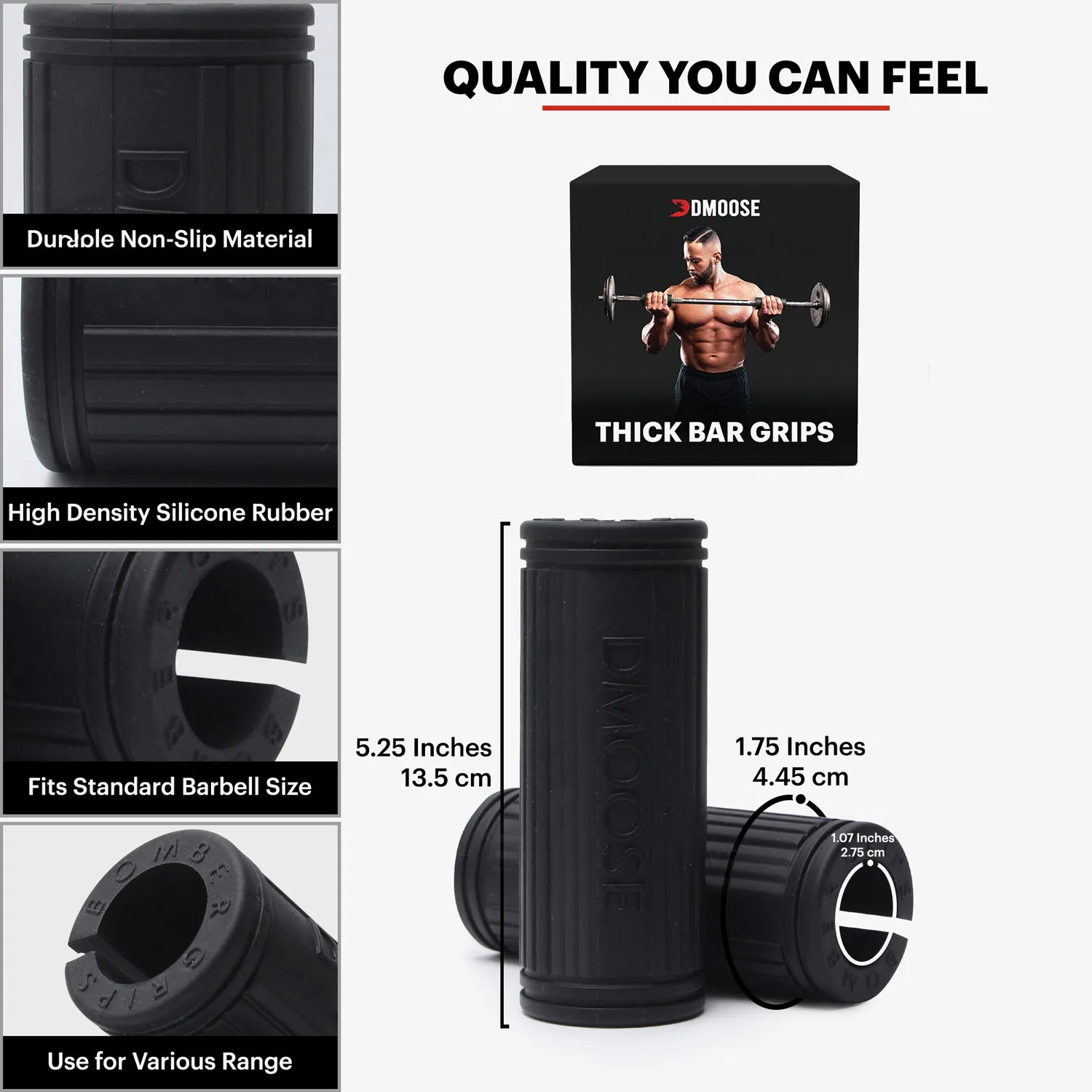 Fat Bar Grips For Weightlifting