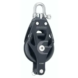 Harken 80mm Element Single Swivel Block With Becket - 6291