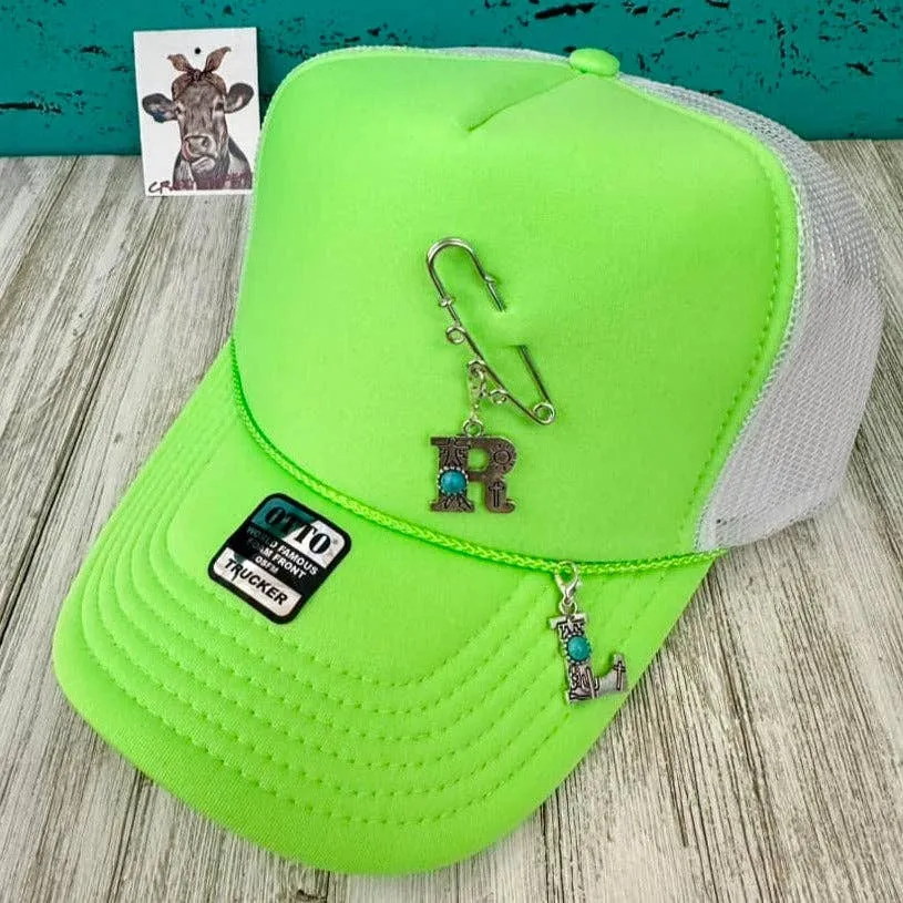 Initial Clip-on Charms: T