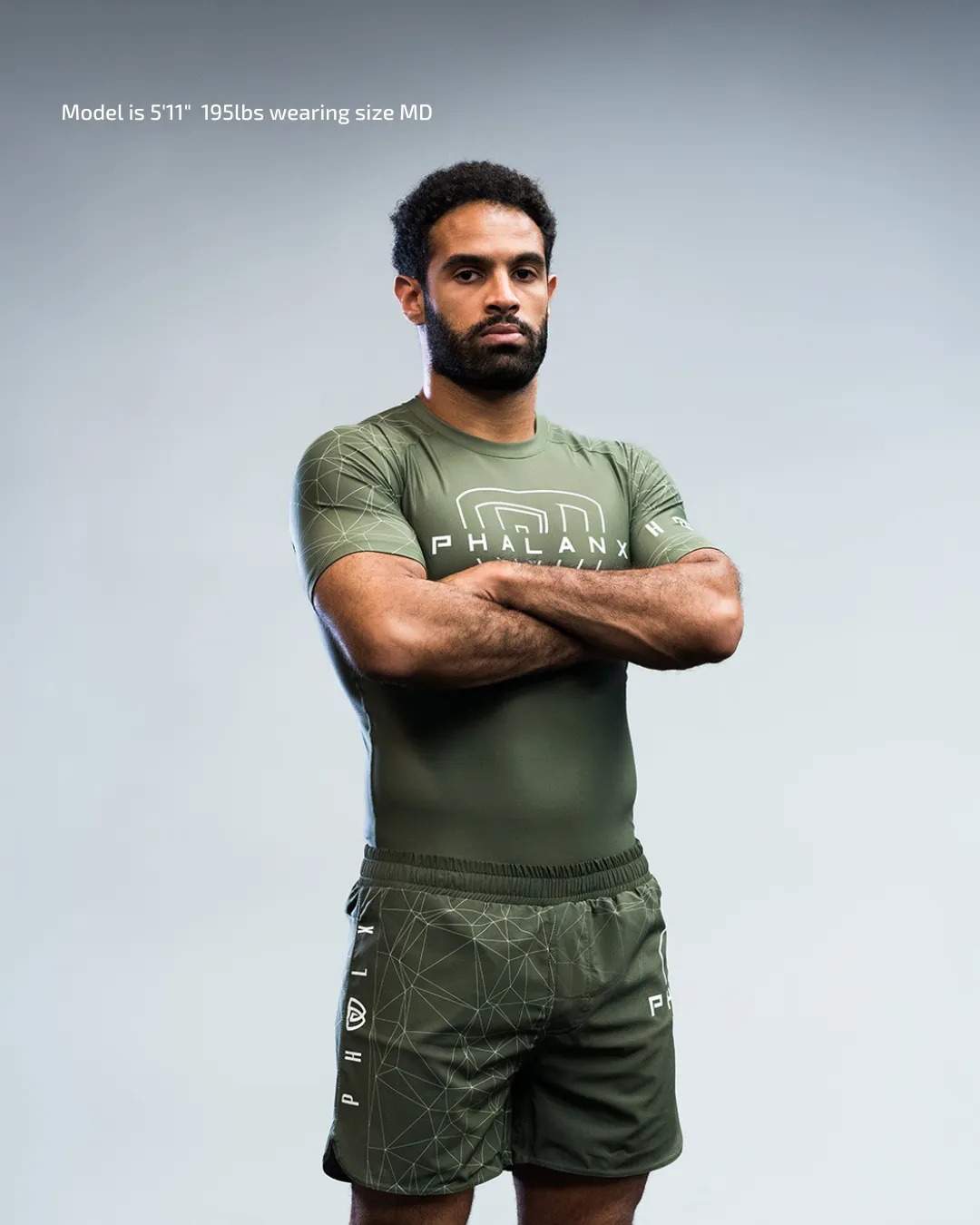 METRIC HPTX-2 GRAPPLING SHORTS | ARMY GREEN