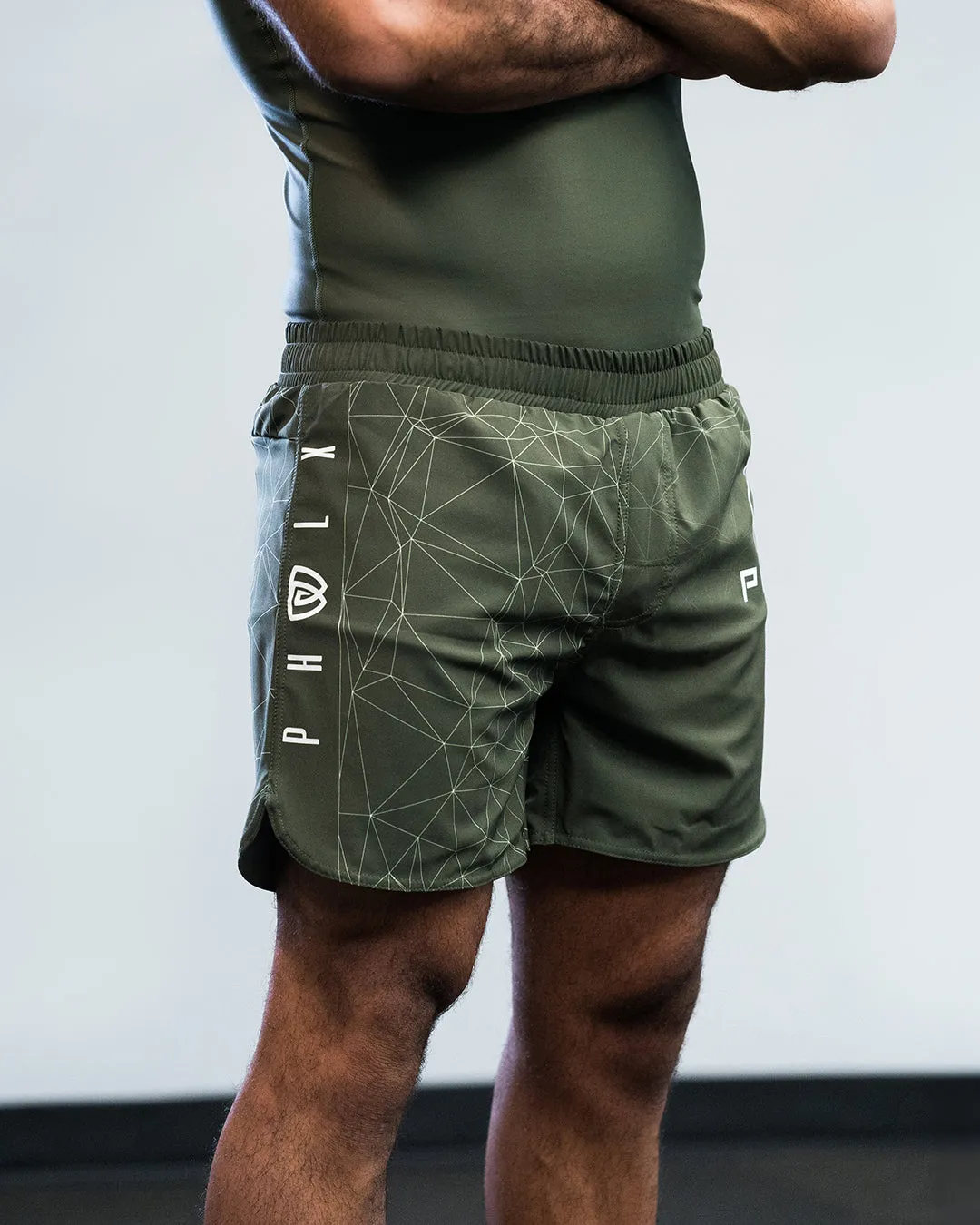 METRIC HPTX-2 GRAPPLING SHORTS | ARMY GREEN
