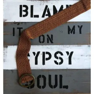 Vintage Macrame Belt